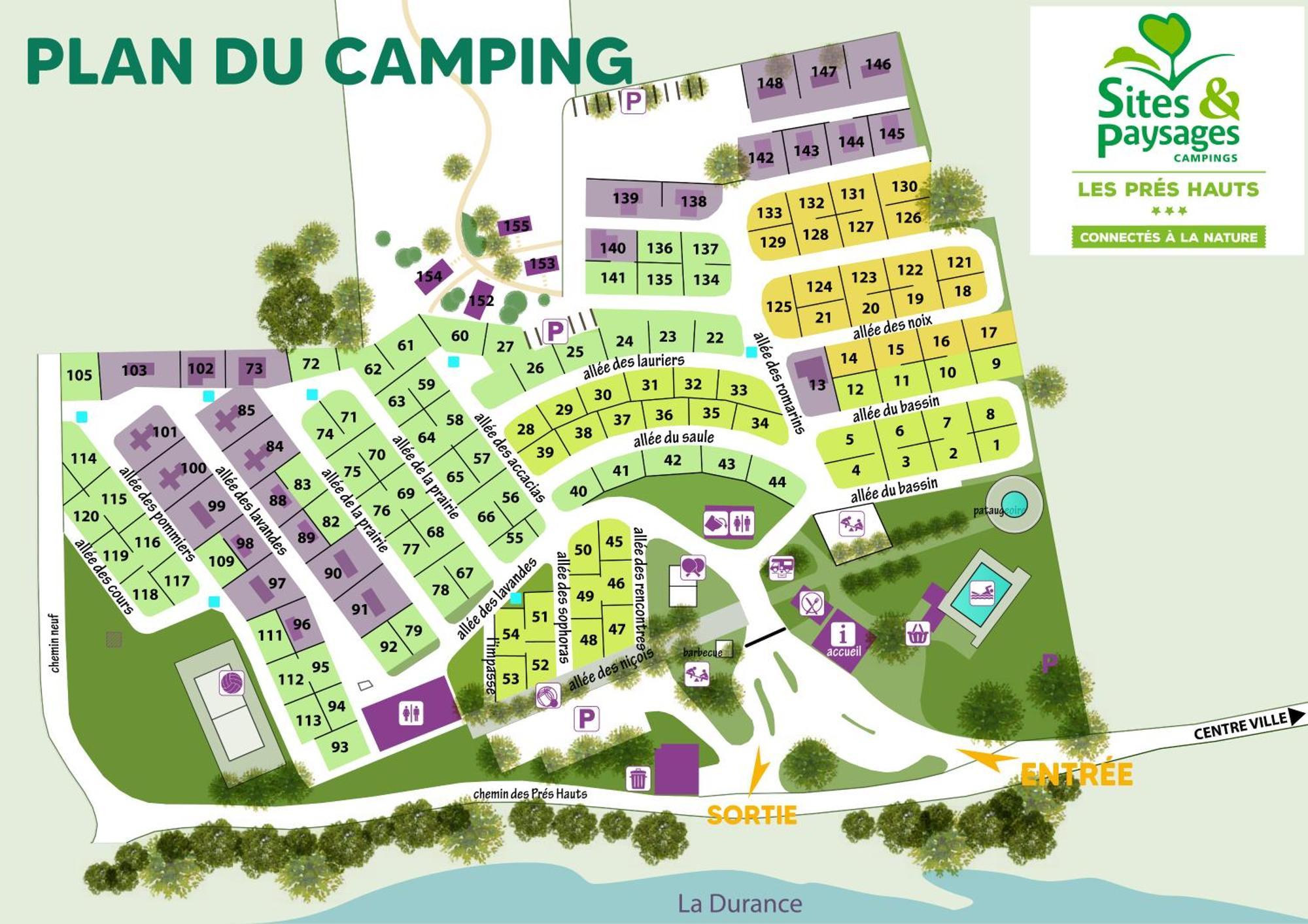 Camping Sites Et Paysages Les Pres Hauts Sisteron Luaran gambar
